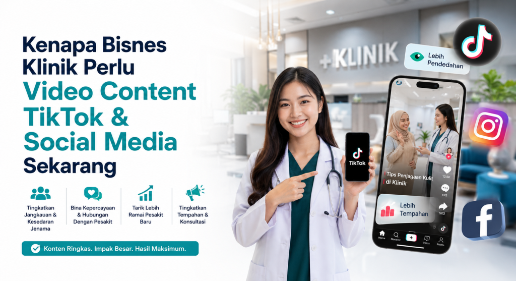 servis social media untuk klinik