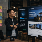 cara buat website guna ai