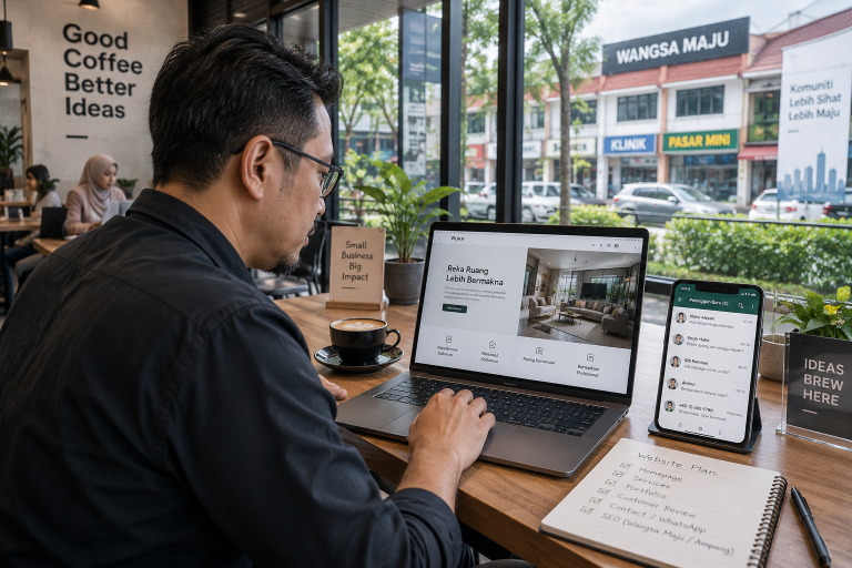 servis website wangsa maju ampang